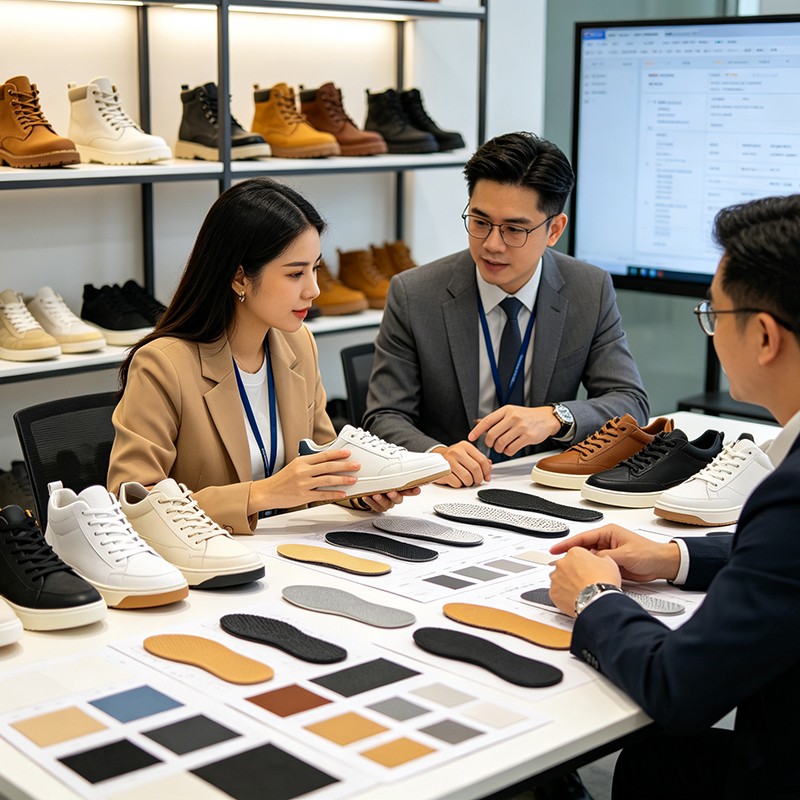 Southeast Asian shoe fashion customization and wholesale project